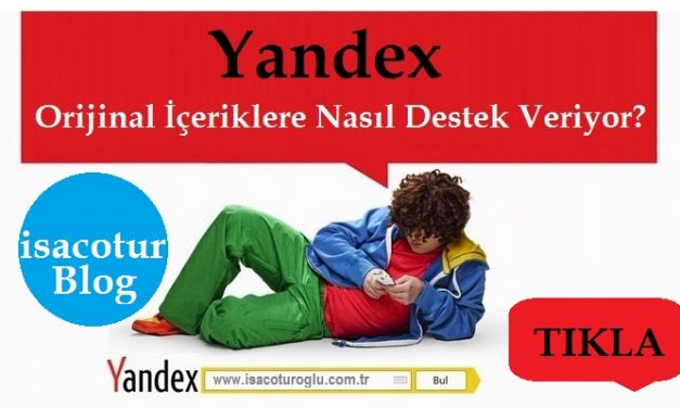 Yandex Özgün İçerik Desteği