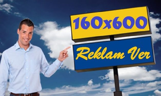 160×600 Baner Reklam Alanı kodu