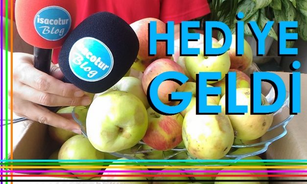 1 Kutu Dolusu Yaz Elması Hediye Geldi