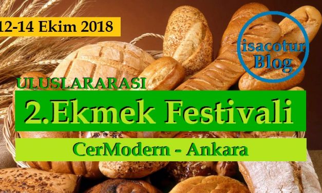 2.Uluslararası Ekmek Festivali 2018 Cer Modern Ankara