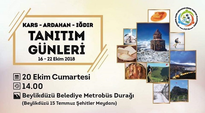 Kars-Ardahan-Iğdır Tanıtım Günleri 2018 İstanbul