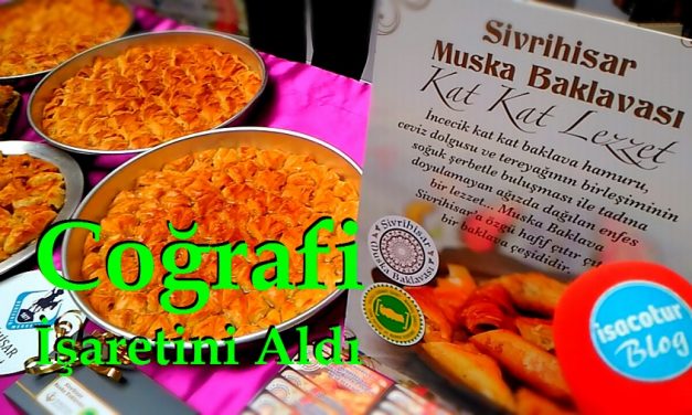 Sivrihisar Muska Baklavası Coğrafi İşaretini Aldı