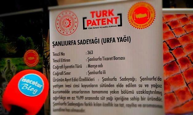 Şanlıurfa Sade Yağ Coğrafi İşaret Tescilini Aldı