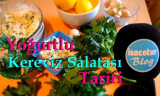 Yoğurtlu Kereviz Salatası Tarifi