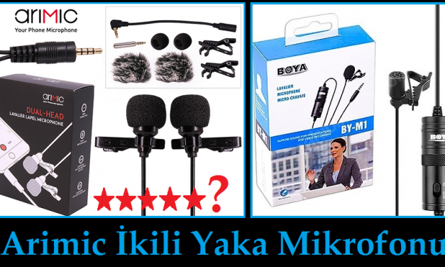 Arimic İkili Yaka Mikrofonu Yorumladık