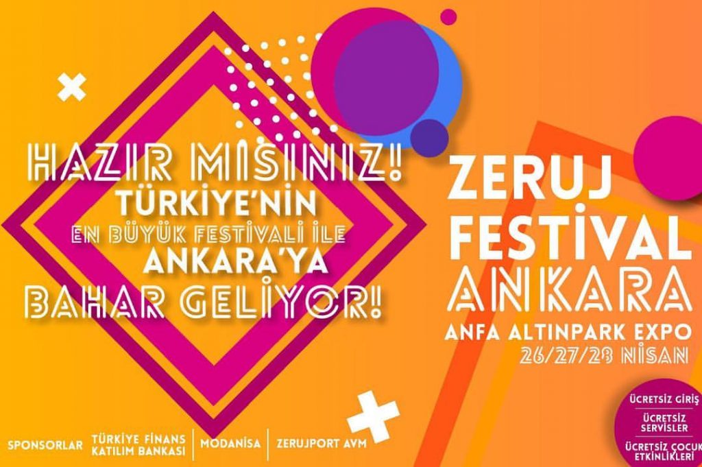 Zeruj Festivali 2019 Ankara Altınpark