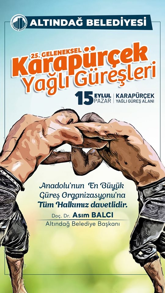 25.Geleneksel Karapürçek Yağlı Güreşleri 2019