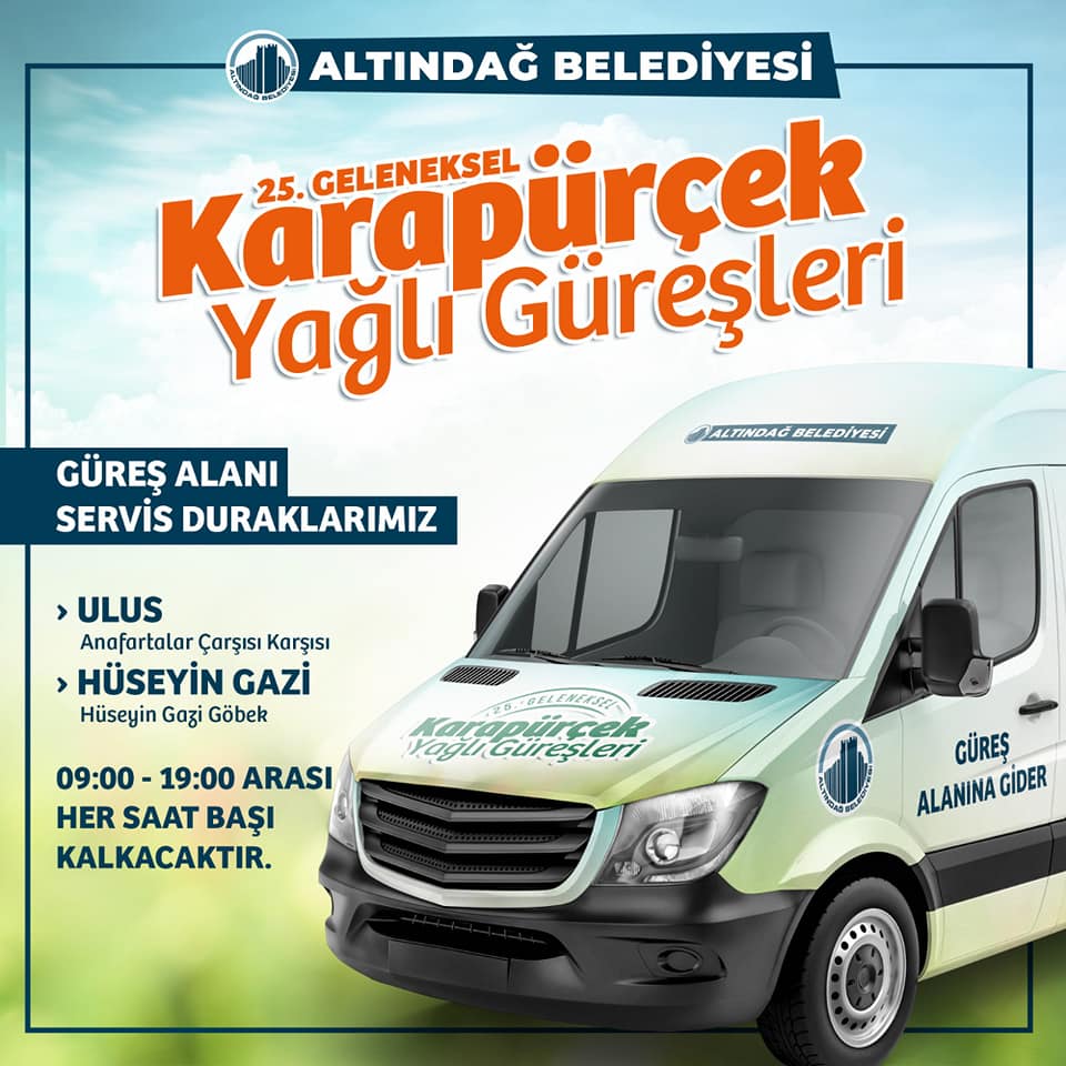 Karapürçek Yağlı Güreşlerine Ücretsiz Ulaşım İçin