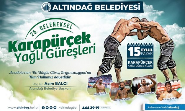 Geleneksel Karapürçek Yağlı Güreşleri 2019