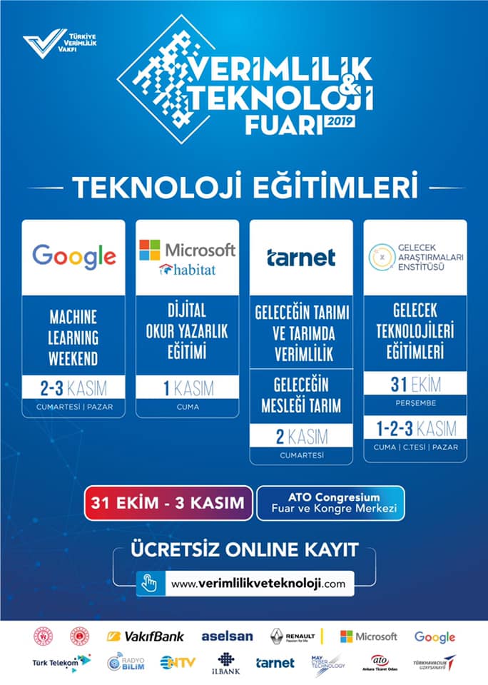 2.Verimlilik ve Teknoloji Fuarı 2019 Ankara