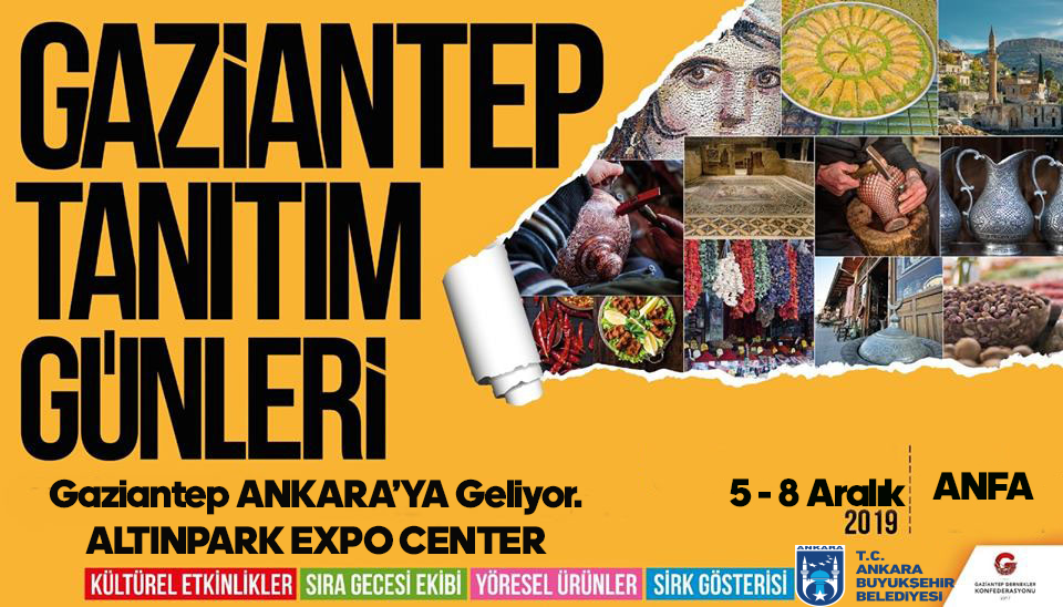 Gaziantep Tanıtım Günleri Ankara 2019