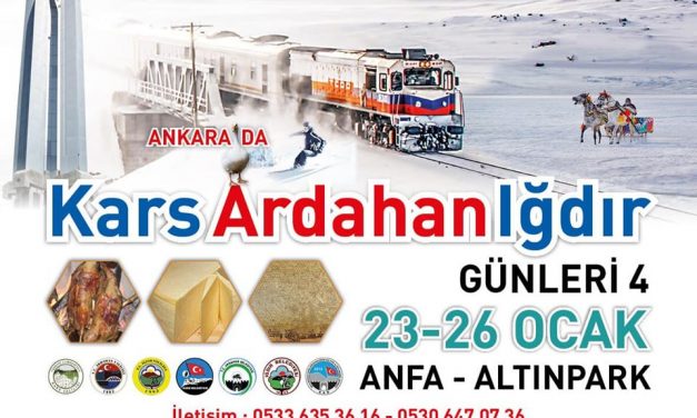 Kars Ardahan Iğdır Günleri Tanıtım Günleri 2020 Ankara
