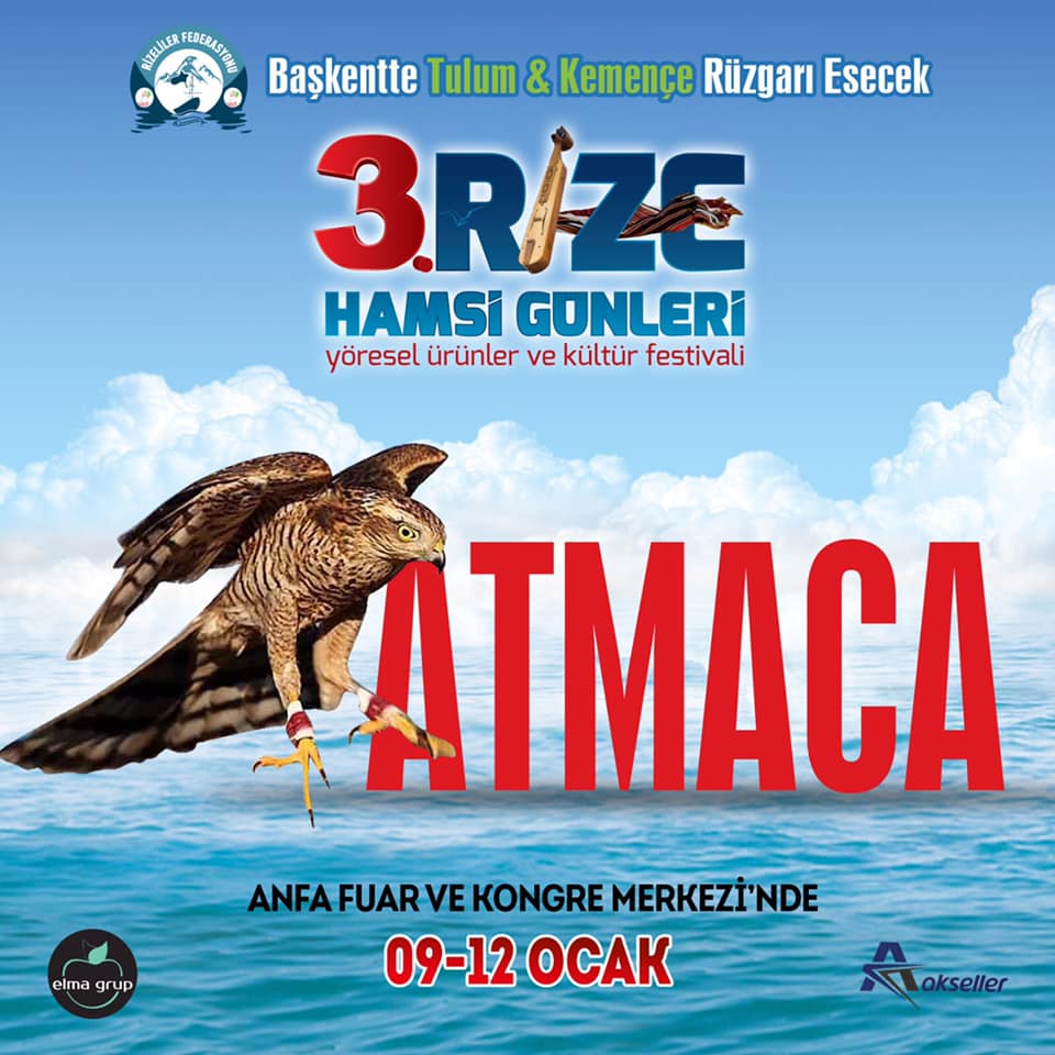 3. Rize Tanıtım Günleri Festivali 2020 Ankara Konserlerleri ATMACA