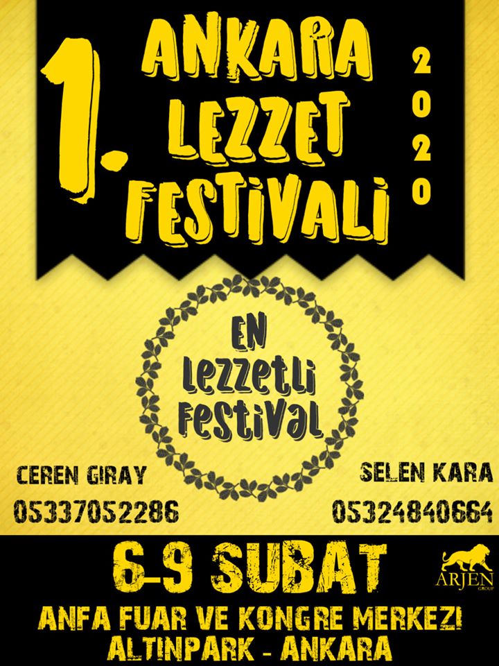 1. Ankara Lezzet Festivali 2020