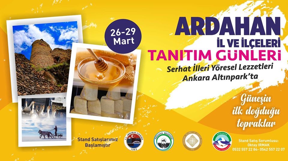 Ardahan İl ve İlçeleri Tanıtım Günleri 2020 Ankara