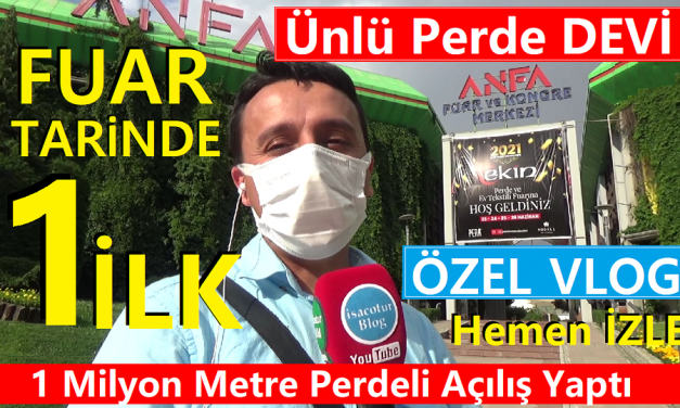 Ünlü Perde Devi Ekin Brode 2021 Ankara Fuarı