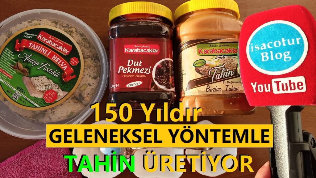 Türkiye'nin EN İyi Tahini Nereden Alınır? 150 Yıldır Üretim Yapan KARABACAKLAR TAHİNİ Denedik