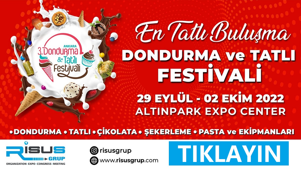3. Ankara Dondurma Ve Tatlı Festivali 2022
