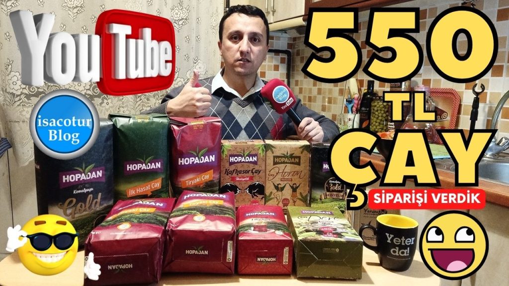 550₺ Değerinde Hopadan ÇAY Siparişi Verdik Kutudan Hediye Kupa Çıktı