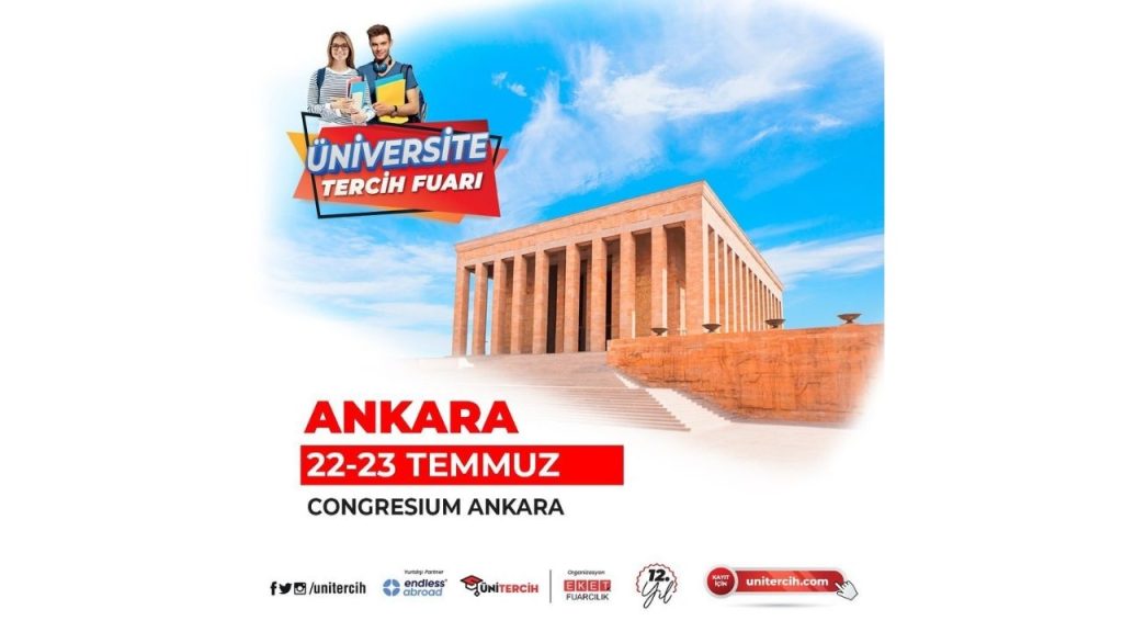 Üniversite Tercih Fuarı Ankara 22-23 Temmuz 2023