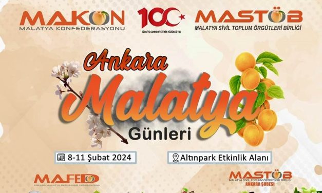 Ankara’da Malatya Tanıtım Günleri 2024