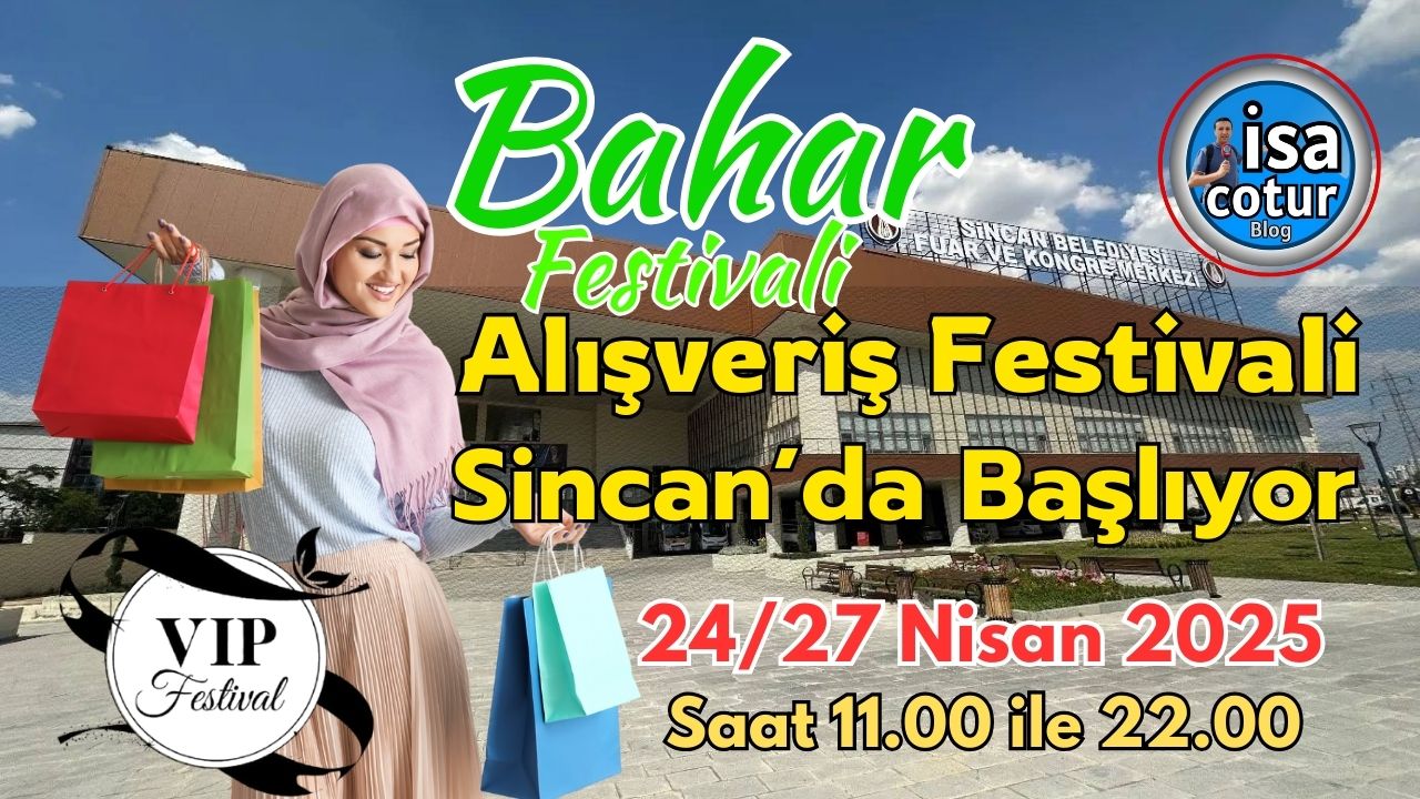 Alışveriş Festivali Vip Fest Sincan'da