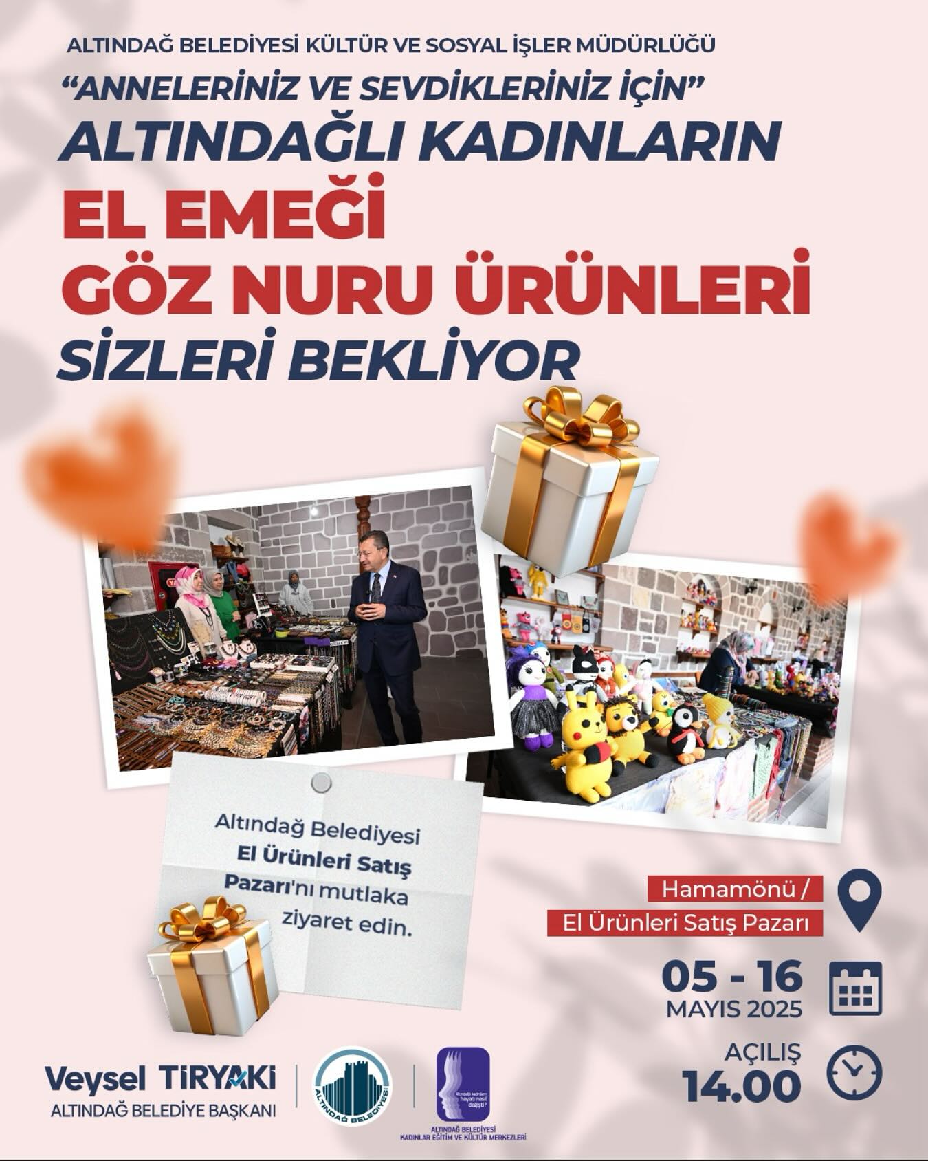 Altındağlı Kadınların Sergisi Hamamönünde Başladı