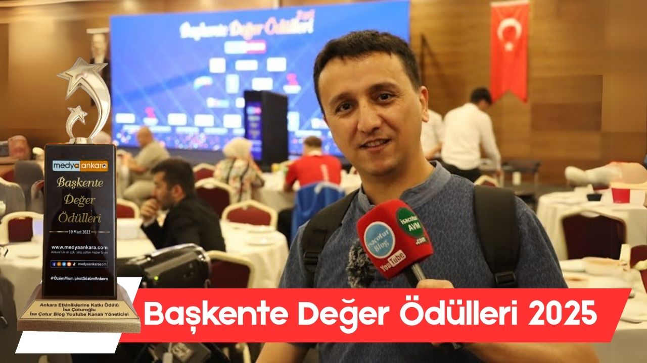 4. Medya Ankara "Başkente Değer Ödülleri Töreni 2025"
