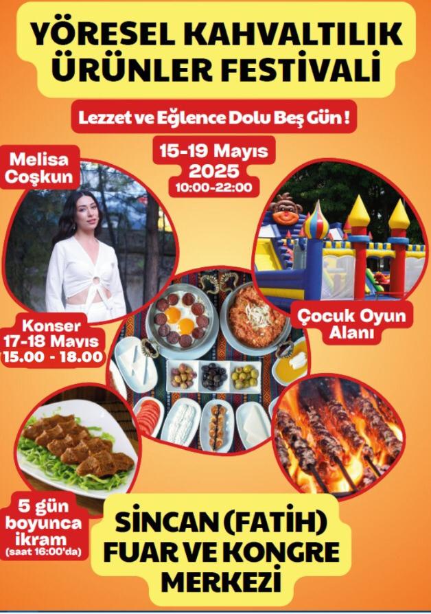 Sincan Yöresel Kahvaltılık Ürünler Festivali