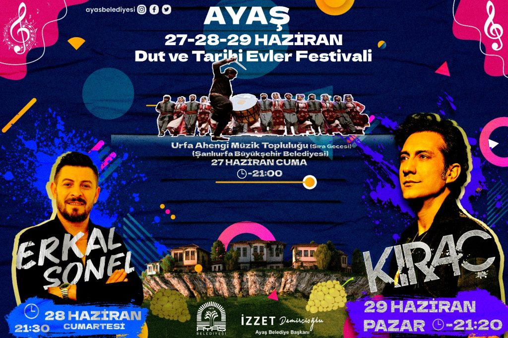 Geleneksel Ayaş Dut Festivali 2025