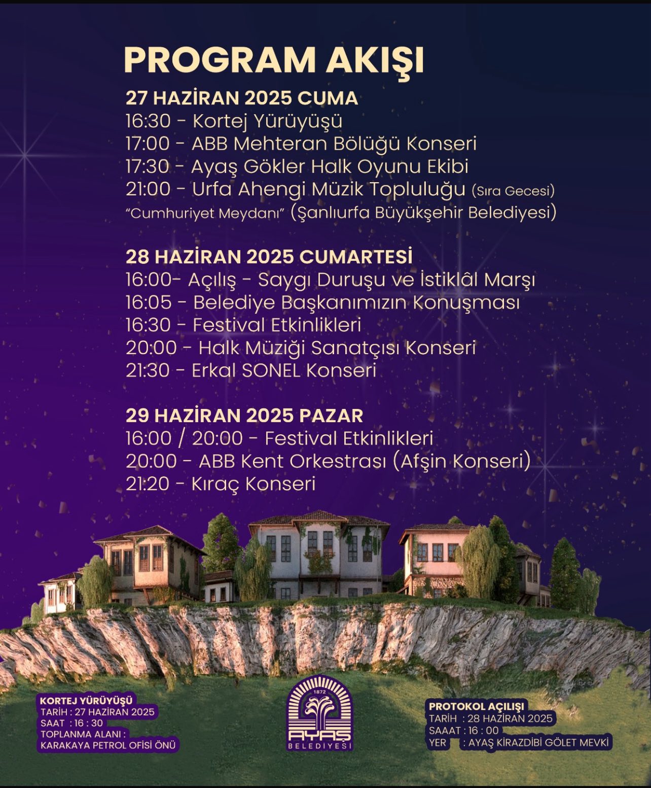 Geleneksel Ayaş Dut Festivali 2025