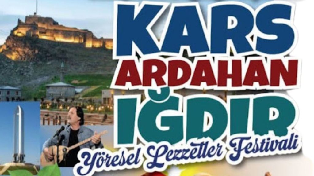 Kars Ardahan Iğdır Yöresel Lezzetler Festivali Ankara Gölbaşında