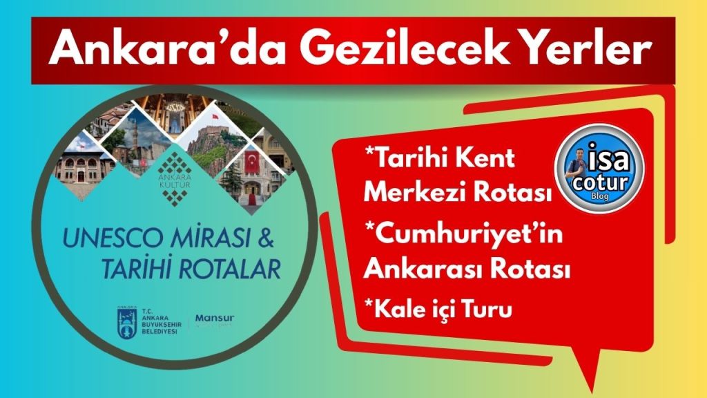 UNESCO Ankara Kültür Yürüyüş Rotaları