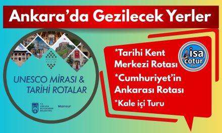 UNESCO Ankara Kültür Yürüyüş Rotaları