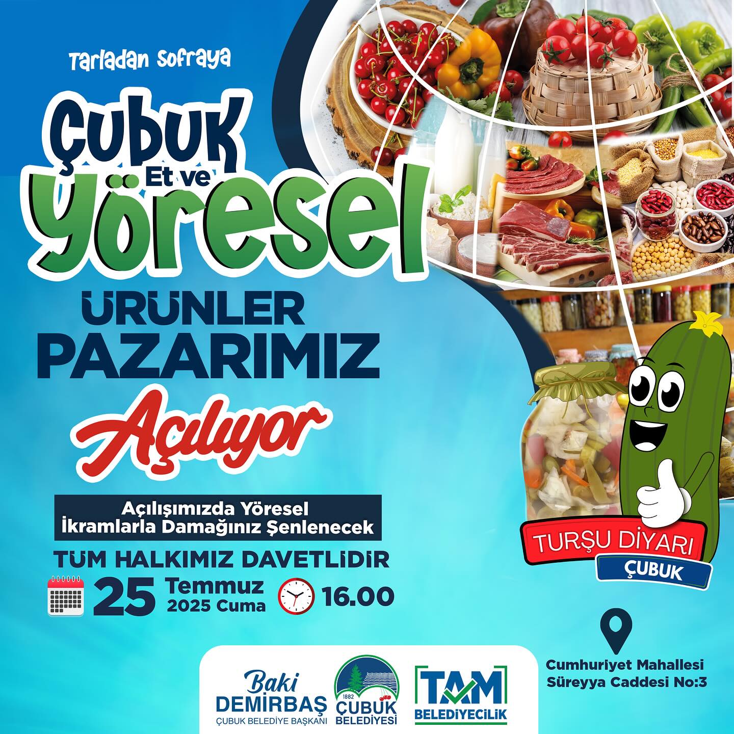 Çubuk Et ve Yöresel Ürünler Pazarı