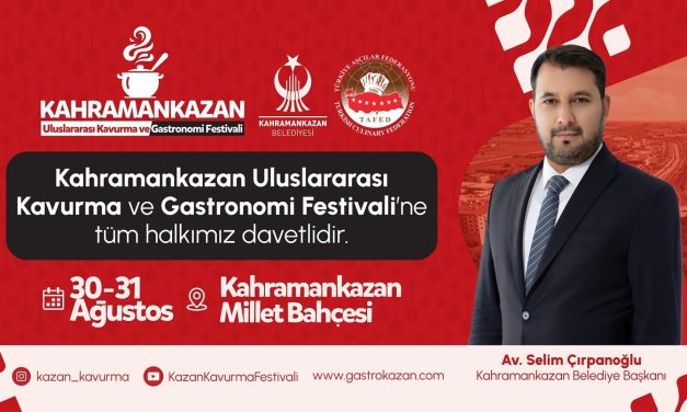 Kahramankazan Kavurma ve Gastronomi Festivali