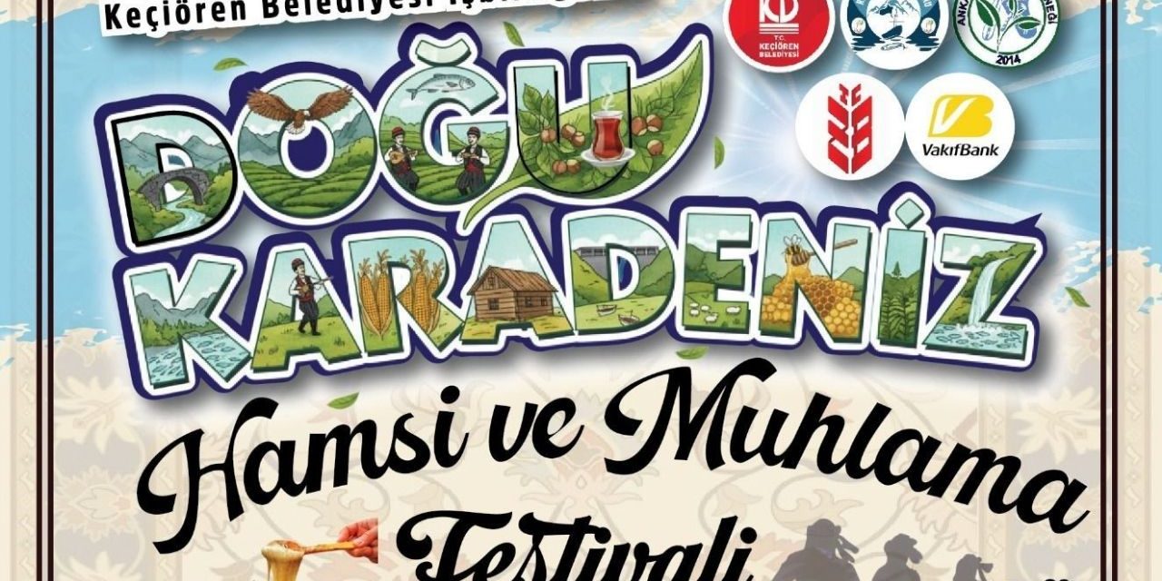 Doğu Karadeniz Muhlama ve Hamsi Festivali Keçiören’de