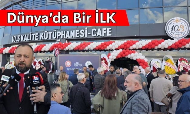 10.3 Kalite Kütüphanesi Kafe Ankara’da açıldı