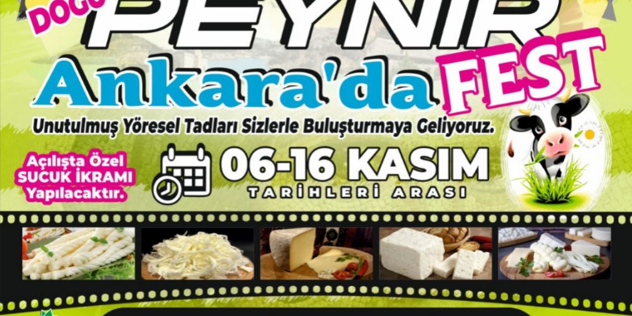 Doğu Peynir Fest Ankara Etimesgut’ta