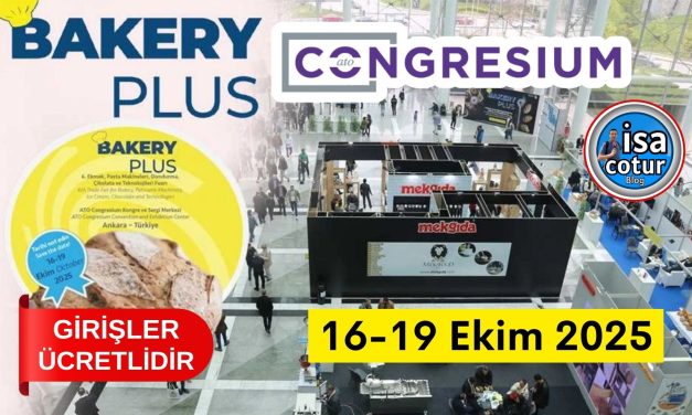 Bakery Plus 6. Ekmek, Pasta Makineleri, Dondurma, Çikolata ve Teknolojileri Fuarı 2025