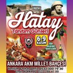 Hatay Tanıtım Günleri Başkent Millet Bahçesinde