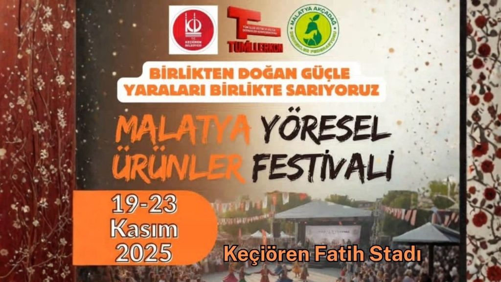 Malatya Yöresel Ürünler Festivali Keçiören'de