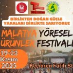 Malatya Yöresel Ürünler Festivali Keçiören’de