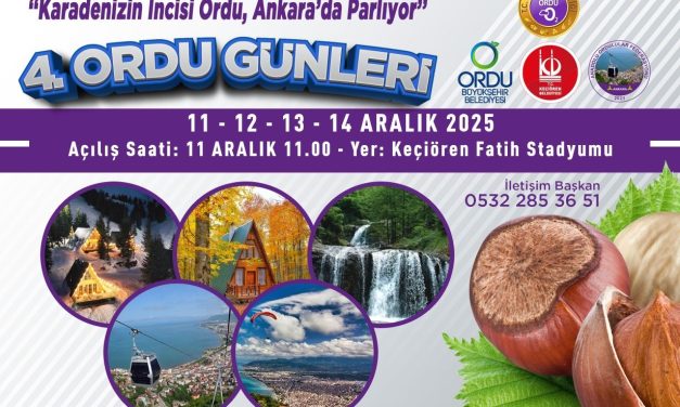 4. Ordu Tanıtım Günleri 2025