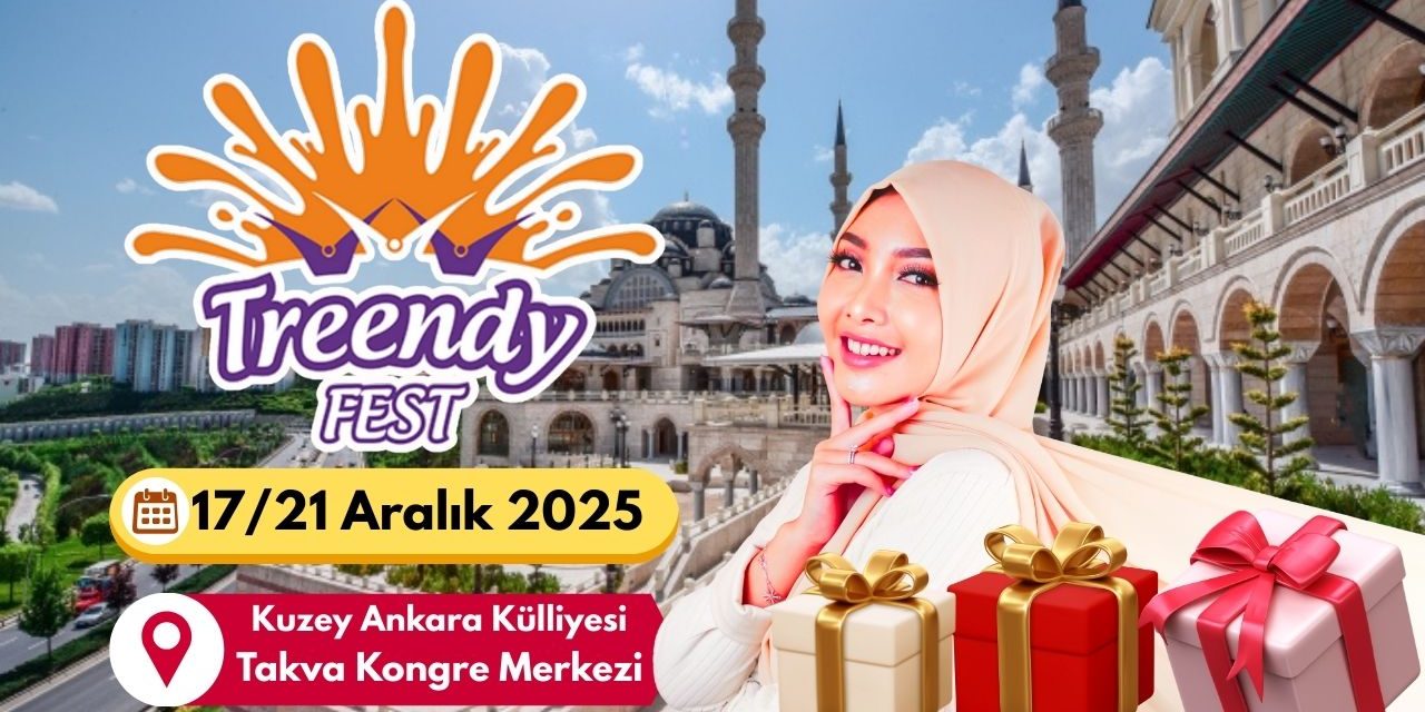 TreendyFest Kuzey Ankara’da Hediye Dağıtıyor