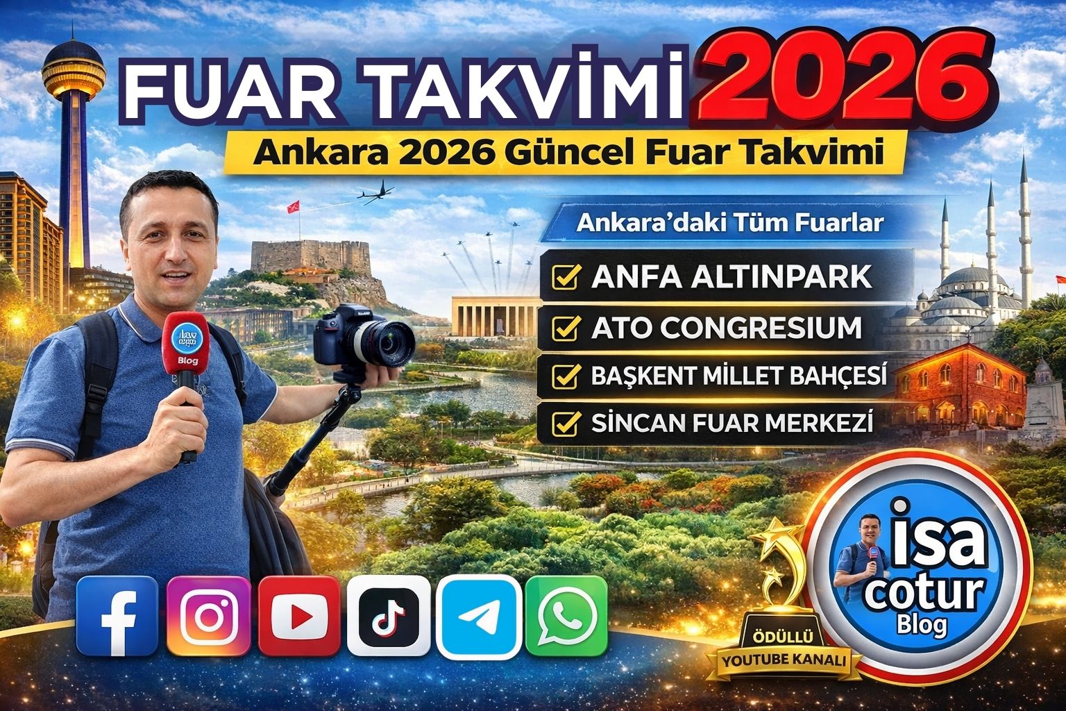 isacotur blog Ankara Fuar Takvimi 2026