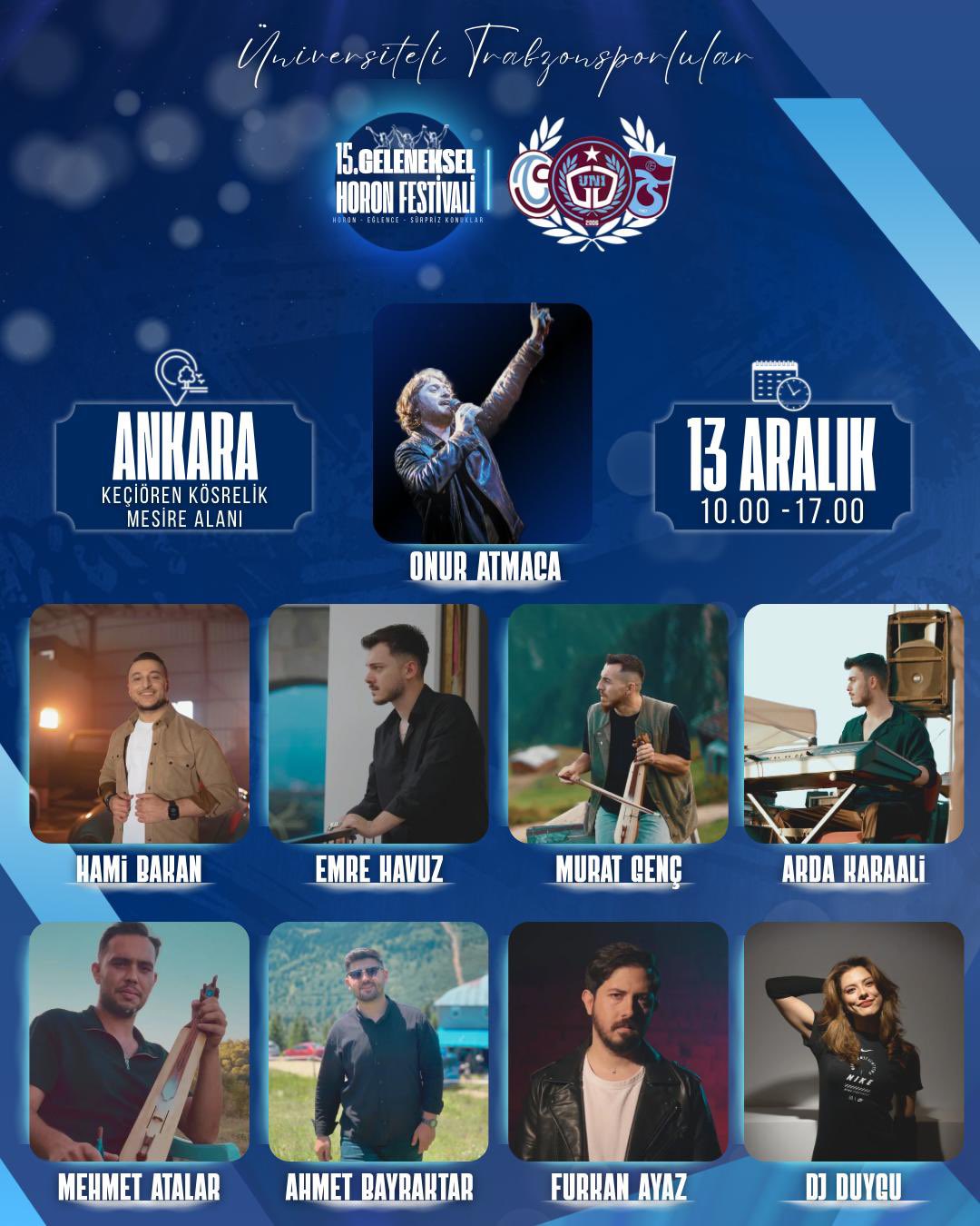 15. Geleneksel Horon Festivali 2025