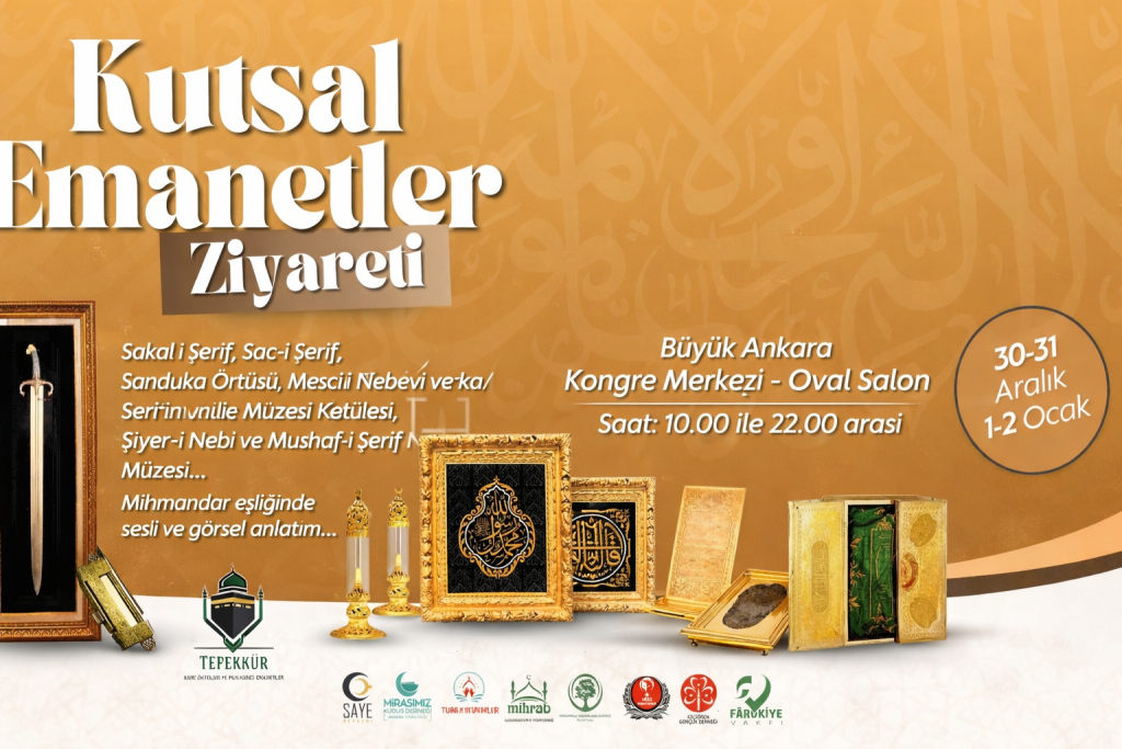 Kutsal Emanetler Sergisi Kuzey Ankara’da