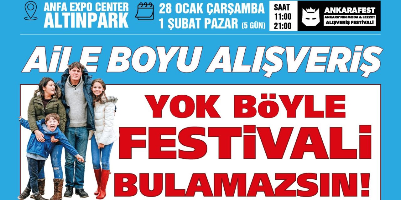 AnkaraFest ile Alışveriş ve Lezzet Bir Arada