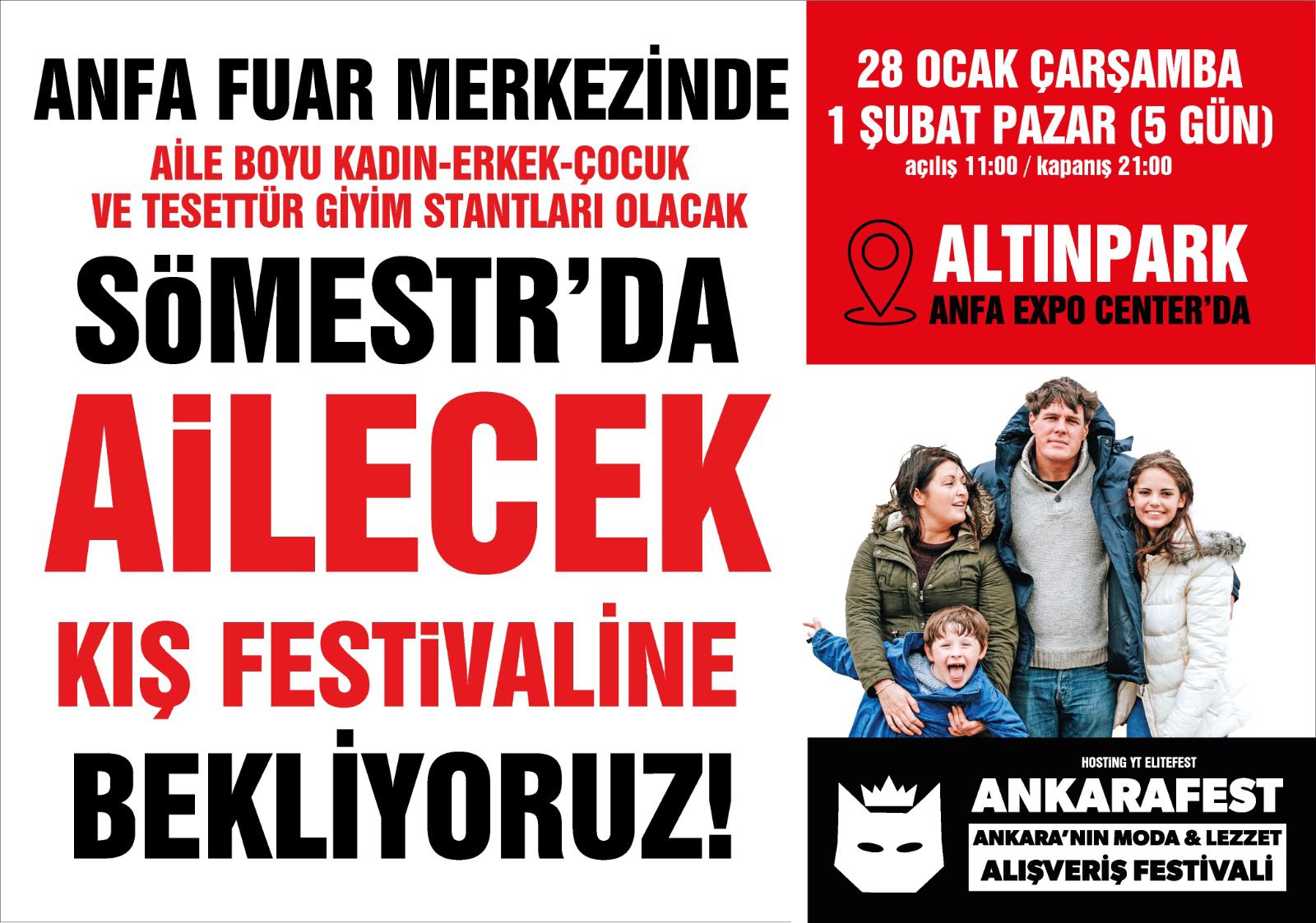 Ankara’da Sömestr Coşkusu: AnkaraFest ile Alışveriş ve Lezzet Bir Arada!